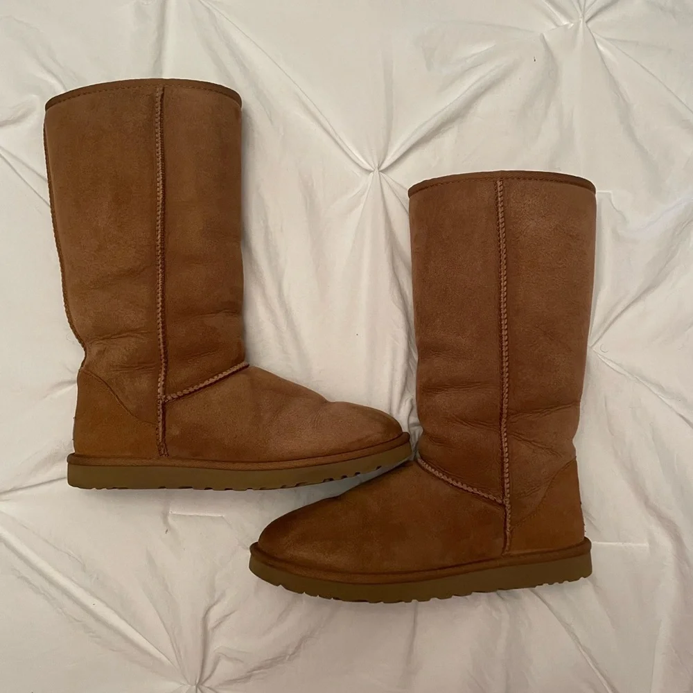 UGG Chestnut Tall Classic Suede Winter Boots